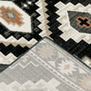 Oriental Weavers Georgia 605F0 Charcoal/Ivory Area Rug Backing Image