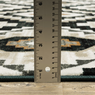 Oriental Weavers Georgia 605F0 Charcoal/Ivory Area Rug Pile Image