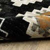 Oriental Weavers Georgia 605F0 Charcoal/Ivory Area Rug Close-up Image