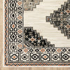 Oriental Weavers Georgia 640A0 Ivory/Multi Area Rug Corner Image