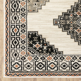 Oriental Weavers Georgia 640A0 Ivory/Multi Area Rug Corner Image