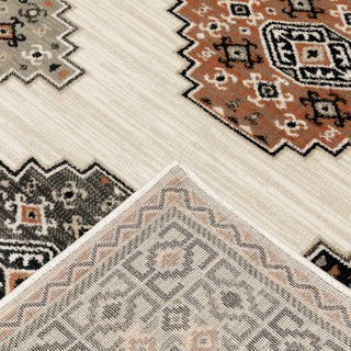 Oriental Weavers Georgia 640A0 Ivory/Multi Area Rug Backing Image