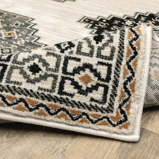 Oriental Weavers Georgia 640A0 Ivory/Multi Area Rug Backing Image