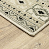 Oriental Weavers Georgia 643A0 Ivory/Grey Area Rug Corner Image