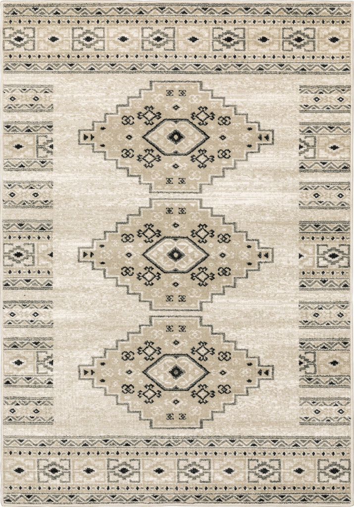 Oriental Weavers Georgia 643A0 Ivory/Grey Area Rug main image