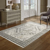 Oriental Weavers Georgia 659C0 Ivory/Grey Area Rug Lifestyle Image Feature