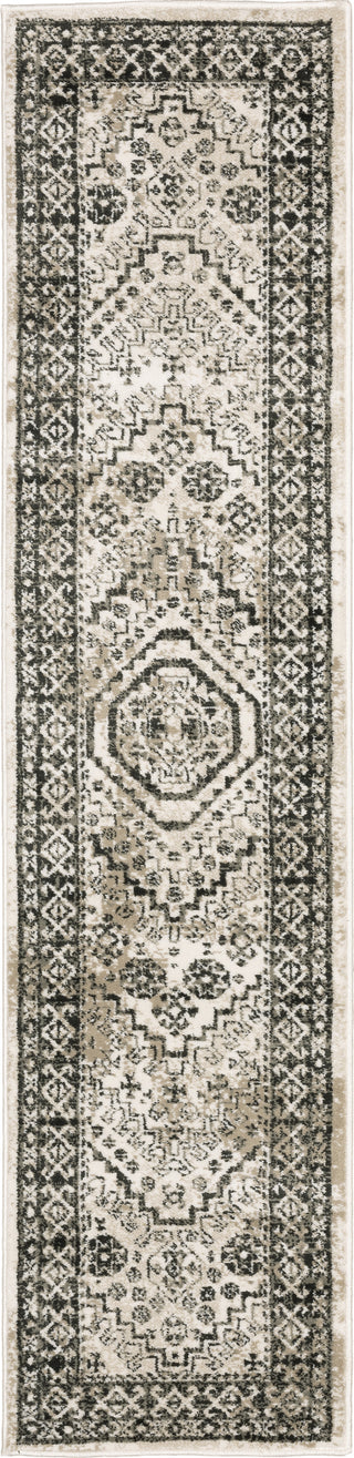 Oriental Weavers Georgia 659C0 Ivory/Grey Area Rug Runner Image