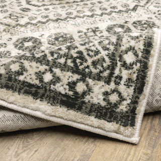 Oriental Weavers Georgia 659C0 Ivory/Grey Area Rug Backing Image