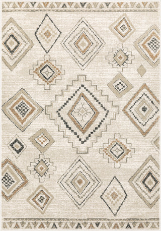 Oriental Weavers Georgia 660B0 Ivory/Orange Area Rug main image