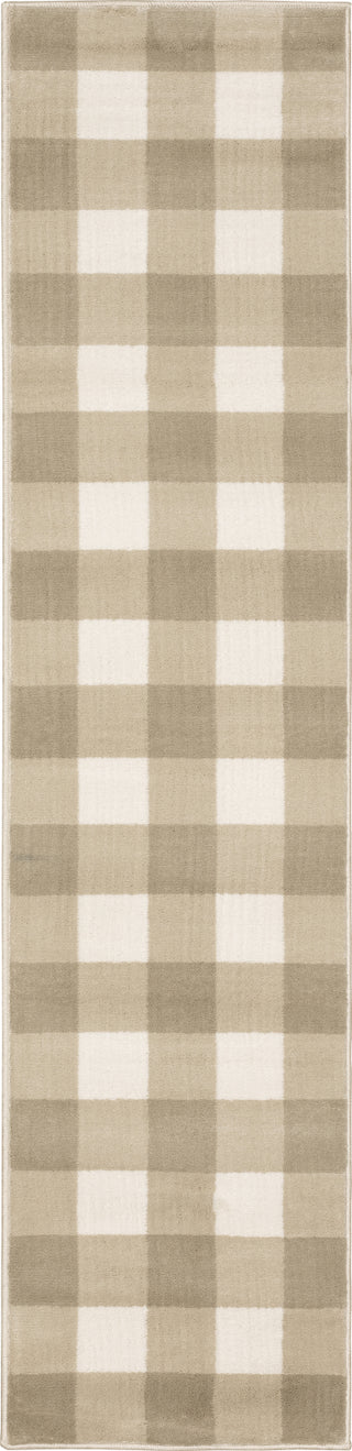 Oriental Weavers Georgia 678A0 Beige/Ivory Area Rug Runner Image