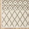 Oriental Weavers Georgia 717B0 Ivory/Grey Area Rug Corner Image