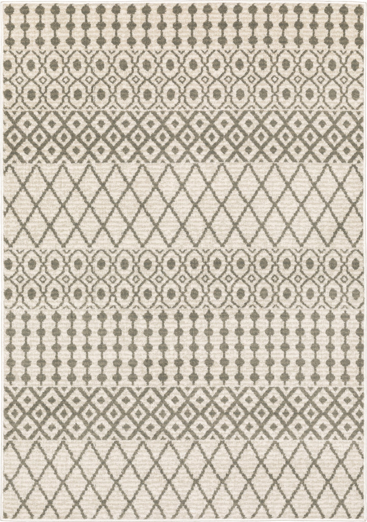 Oriental Weavers Georgia 717B0 Ivory/Grey Area Rug main image