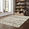 Oriental Weavers Georgia 8826E Ivory/Black Area Rug Lifestyle Image Feature