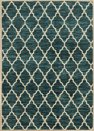 Oriental Weavers Harper 79279 Teal/Ivory Area Rug main image