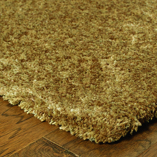 Oriental Weavers Heavenly 73405 Gold/Gold Area Rug Corner