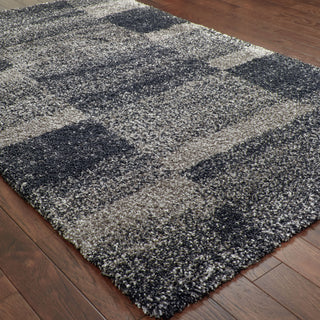 Oriental Weavers Henderson 531Z1 Grey/ Charcoal Area Rug On Wood