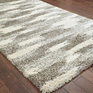 Oriental Weavers Henderson 565J9 Grey/ Ivory Area Rug On Wood