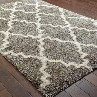 Oriental Weavers Henderson 092E9 Grey/ Ivory Area Rug Detail Shot Featured