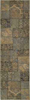 Oriental Weavers Heritage 1336H Charcoal/Blue Area Rug Runner