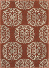 Oriental Weavers Highlands 6672B Red/Beige Area Rug main image featured