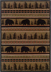 Oriental Weavers Hudson 1066A Black/Beige Area Rug main image featured