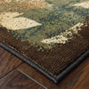 Oriental Weavers Hudson 1699G Brown/Brown Area Rug Corner Featured