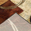Oriental Weavers Hudson 2544B Brown/Black Area Rug Backing Image