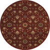 Oriental Weavers Hudson 3299A Red/Brown Area Rug 7' 8 Round