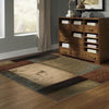 Oriental Weavers Hudson 040A1 Beige/Green Area Rug Lifestyle Image