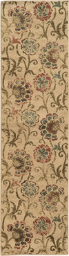 Oriental Weavers Hudson 4877B Ivory/Green Area Rug 1'10'' X 7'6'' Runner