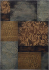 Oriental Weavers Hudson 4878B Blue/Brown Area Rug main image featured