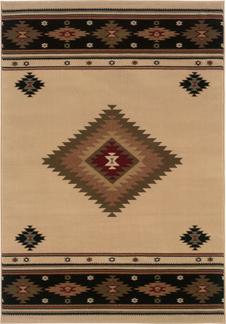 Oriental Weavers Hudson 087I1 Beige/Green Area Rug main image Featured