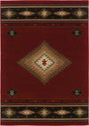 Oriental Weavers Hudson 087K1 Red/Green Area Rug main image