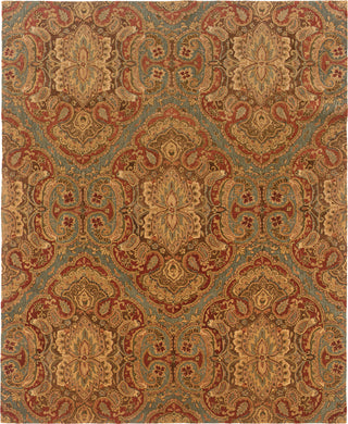 Oriental Weavers Huntley 19101 Blue/Rust Area Rug main image