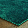 Oriental Weavers Impressions 84300 Teal/Teal Area Rug Corner Image