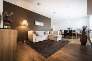 Oriental Weavers Impressions 84500 Brown/Brown Area Rug Lifestyle Image Feature