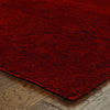 Oriental Weavers Impressions 84600 Red/Red Area Rug Corner Image