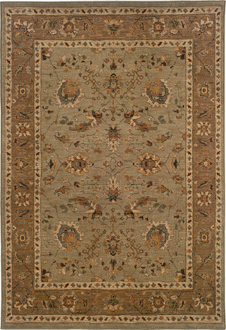 Oriental Weavers Infinity 1104C Green/Tan Area Rug main image