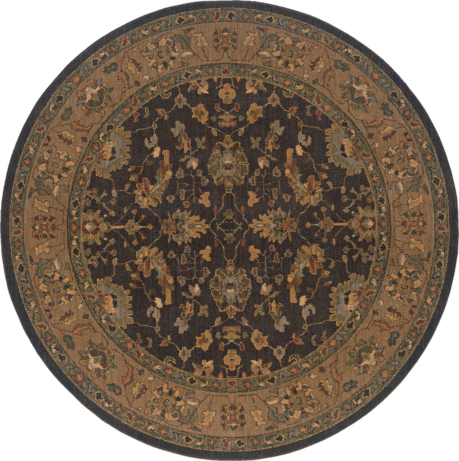 Infinity Black 8x10 Area Rug, Home Accents - Rugs