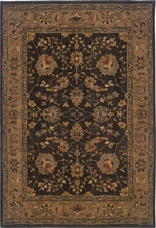 Oriental Weavers Infinity 1104F Black/Tan Area Rug main image