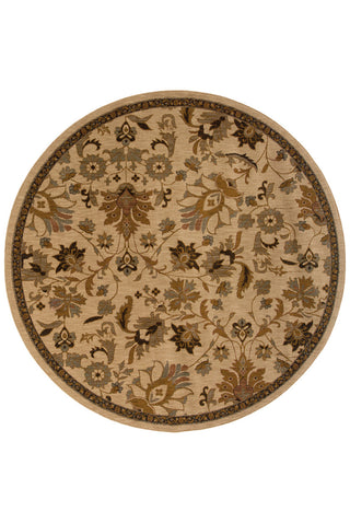 Oriental Weavers Infinity 1115B Beige/Tan Area Rug 7' 8 Round