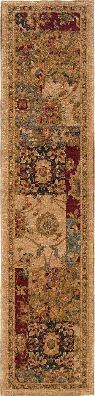 Oriental Weavers Infinity 1128A Beige/Red Area Rug Runner