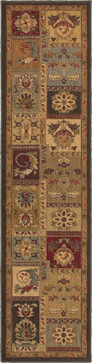 Oriental Weavers Infinity 1137B Beige/Green Area Rug Runner