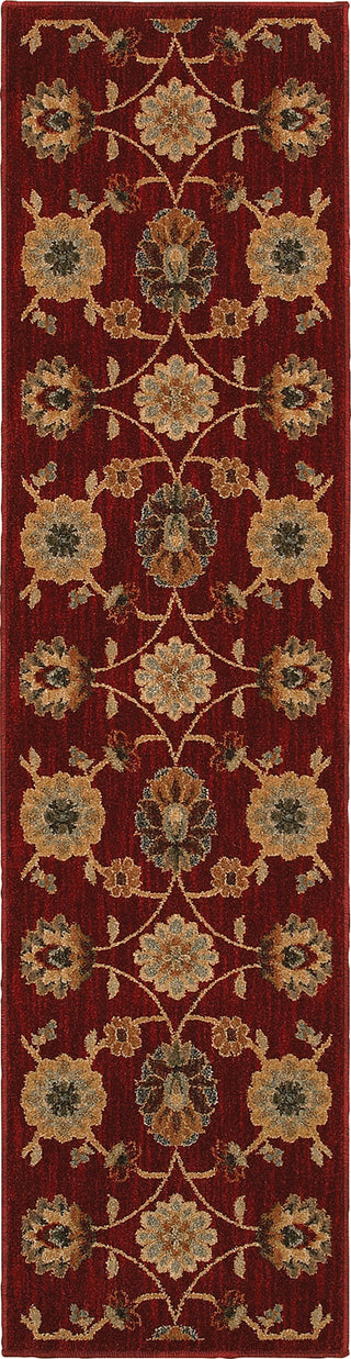 Oriental Weavers Infinity 2166B Red/Beige Area Rug Runner