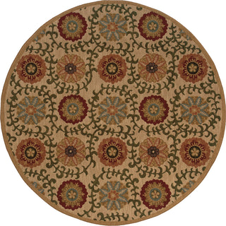 Oriental Weavers Infinity 2175E Beige/Green Area Rug 7' 8 Round