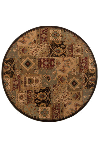 Oriental Weavers Infinity 2179C Beige/Blue Area Rug 7' 8 Round