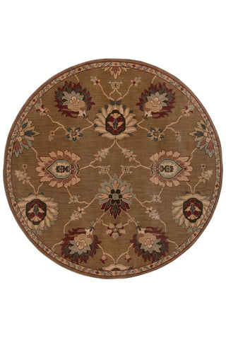 Oriental Weavers Infinity 2227D Brown/Beige Area Rug 7' 8 Round