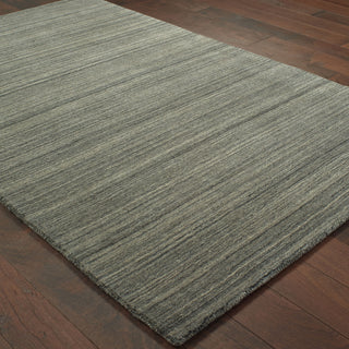 Oriental Weavers Infused 67000 Charcoal/ Charcoal Area Rug On Wood