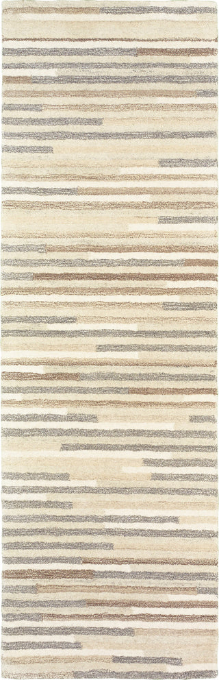 Oriental Weavers Infused 67007 Beige/ Grey Area Rug 2'6'' x 8' Runner