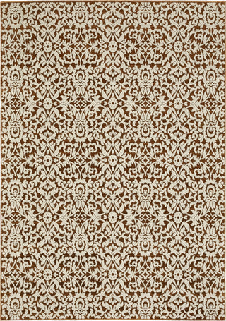 Oriental Weavers Intrigue INT02 Rust/Ivory Area Rug main image